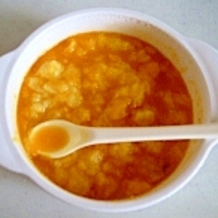 離乳食中期 かぼちゃのパン粥 レシピ 作り方 By うちゃ 楽天レシピ 離乳食中期 かぼちゃのパン粥 レシピ 作り方 By うちゃ 楽天レシピ